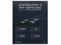 Clicktronic Casual DisplayPort/HDMITM Adapterkabel, 5 m