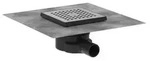 hansgrohe HG Punktablauf RainDrain Brilliance Kompl.set Edelstahl