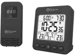 Miraval LCD Funk-Wetterstation mit Au&szlig;ensensor Wecker Funkuhr Kalender Datum 2