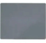 Filz-Notiztafel Premium Plus Aluminiumrahmen 1500x1200mm grau