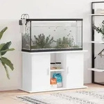 vidaXL Aquariumst&auml;nder Wei&szlig; 101x41x58 cm Holzwerkstoff