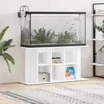 vidaXL Aquariumst&auml;nder Wei&szlig; 120x40x60 cm Holzwerkstoff