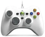 Xenon - Game Pad - kabelgebunden - wei&szlig;