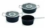 Fissler Adamant, Gemischtes Set, Anthrazit, Edelstahl, Aluminium, Edelstahl, Glas,
