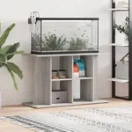 vidaXL Aquariumst&auml;nder Grau Sonoma 100x40x60 cm Holzwerkstoff