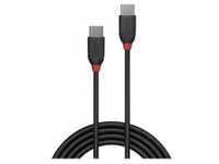 Lindy Black Line - USB-Kabel - USB-C (M) bis USB-C (M)