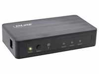 InLine® HDMI Switch, 3-fach, 4K2K@60Hz, HDCP 2.2 Signalsteuerung Audio/Video