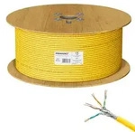 PremiumX 500m CAT 7A Netzwerkkabel Simplex LAN-Kabel Verlegekabel Ethernet...