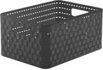 Rotho 111-6908853 COUNTRY Aufbewahrungskorb A5+ 11 Liter, 32,8 x 23,8 x 16 cm,