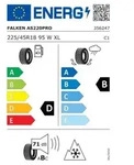 FALKEN Ganzjahresreifen 225/45 R18 TL 95W EUROALL SEASON AS220 PRO XL MFS M+S 3PMSF