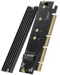 Ugreen Erweiterungskartenadapter PCIe 4.0 x16 auf M.2 NVMe M-Key schwarz (CM465)