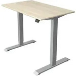 Kompakttisch Move 1 elektr. h&ouml;henverstellbar BxTxH 100x60cm -123cm ahorn/silber