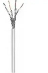 Wentronic Goobay CAT 6a Netzwerkkabel, S/FTP (PiMF), Grau, 305 m