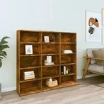 vidaXL CD-Regal R&auml;uchereiche 102x23x89,5 cm Holzwerkstoff