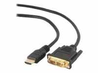 Gembird CC-HDMI-DVI-10 - Adapterkabel - DVI männlich bis HDMI männlich