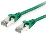 Equip Cat.6 S/FTP Patchkabel, 10m, Gr&uuml;n Kabel Patchkabel RJ45