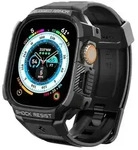 Spigen Rugged Armor Pro Geh&auml;use Armband Apple Watch Ultra 49 mm &ndash; Schwarz