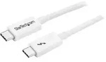 StarTech.com Thunderbolt 3 Kabel - 20Gbit/s - 2m - Wei&szlig; - 4K 60Hz - Passiv -