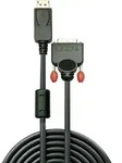 LINDY DisplayPort / DVI Adapterkabel DisplayPort Stecker, DVI-D 24+1pol. Stecker