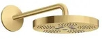 AXOR One Kopfbrause 280 1jet mit Brausearm, Brushed Gold Optic