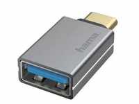 Hama 00200300, USB Type-A, USB Typ-C, Grau