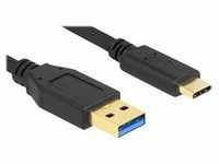 Delock SuperSpeed USB (USB 3.2 Gen 1) Kabel Typ-A zu USB Type-C 2 m