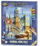 Schipper 609130891 - Malen nach Zahlen, Hamburg, meine Perle, 40x50cm