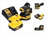 DeWalt DCW 210 P2 Akku Exzenterschleifer 18 V 125 mm Brushless + 2x Akku 5,0 Ah +