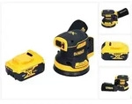 DeWalt DCW 210 N Akku Exzenterschleifer 18 V 125 mm Brushless + 1x Akku 5,0 Ah - ohne