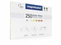 Magnetoplan Folien-Haftnotizen Static Notes - DIN A4 - 5 Farben sortiert