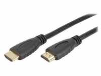 Techly HDMI Kabel 2.0 High Speed with Ethernet schwarz 6m
