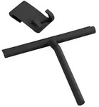 Badezimmerwischer Silikon Mola Schwarz