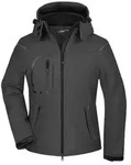 Ladies' Winter Softshell Jacket Modische Winter Softshelljacke schwarz, Gr. XXL