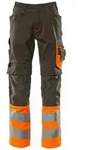 Mascot Leeds Arbeitshose Gr. 82C46 dunkelanthrazit/hi-vis orange
