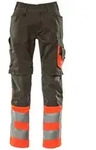 Mascot Leeds Arbeitshose Gr. 82C54 dunkelanthrazit/hi-vis rot