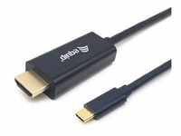 Equip USB-C auf HDMI Kabel - M/M - 1.0m - 4K/30Hz - 1 m - USB Typ-C - HDMI Typ A