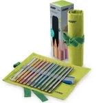 LAMY Dreikant-Buntstifte plus, 12er Stoffrolle
