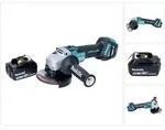 Makita DGA 513 T1 Akku Winkelschleifer 18 V 125 mm Brushless + 1x Akku 5,0 Ah -...