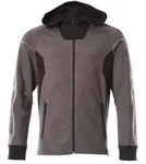 Sweatshirt mit Rei&szlig;verschluss Sweatshirt mit Kapuze, moderne Passform 2XLONE