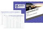 Avery Zweckform Fahrtenbuch 222 - A6 40Blatt 5erP