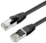 CAT6A S/FTP 10m Schwarz LSZH