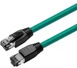 CAT8.1 S/FTP 2m Gr&uuml;n LSZH Geschirmtes Netzwerkkabel AWG