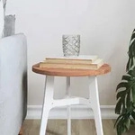 vidaXL Tischplatte &Oslash;30x1,5 cm Rund Massivholz Buche