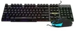 INCA Gaming Maus+Tastatur RGB/ 3200DPI/6Tasten/1.50m schwarz retail Eingabe / Ausgabe