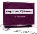 Pegasus - Gespr&auml;chsstoff Weinabend, Kartenspiel