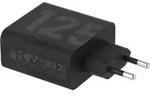 Motorola Solutions Wall Charger TurboPower 125W GaN USB-A w/1m USB-C Black