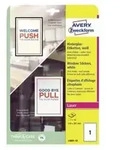 Avery Zweckform - Papier, polypropylene - mattiert - wei&szlig; - A4 (210 x 297 mm)