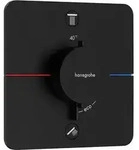 HG FMS ShowerSelect Comfort Q Thermostat, UP mattschwarz