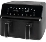 Clatronic Hei&szlig;luft-Fritteuse Doppel 8L CTC FR 3804 H sw