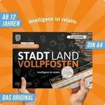 "Denkriesen - Stadt Land Vollpfosten&reg; Classic Edition - "Intelligenz ist relativ."
